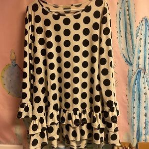 Nuggles Polka Dot Top